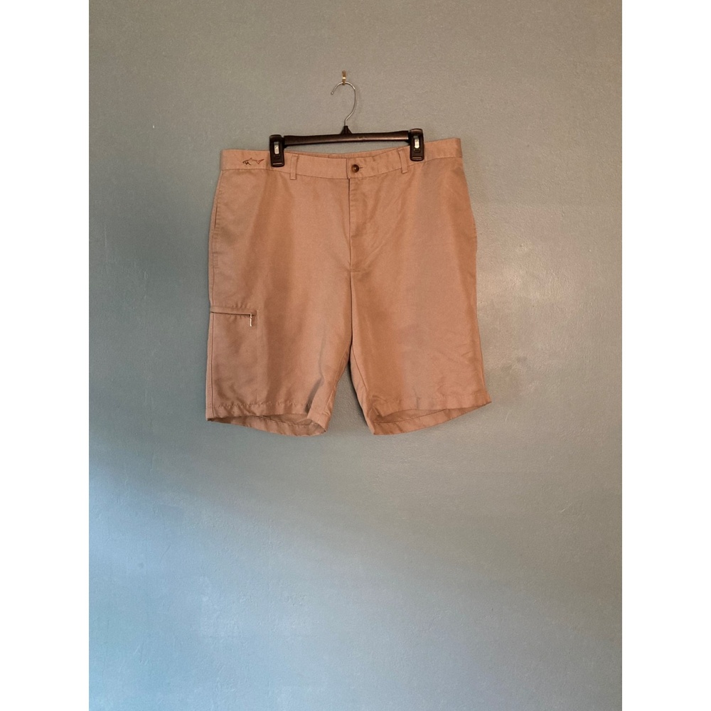 Greg Norman men's Bermuda golf microfiber shorts size 38W